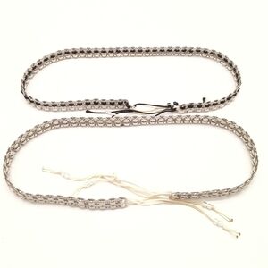 Upcycled Artisan Soda Tab Chainmail Belt – Handmade Boho Statement Accessory